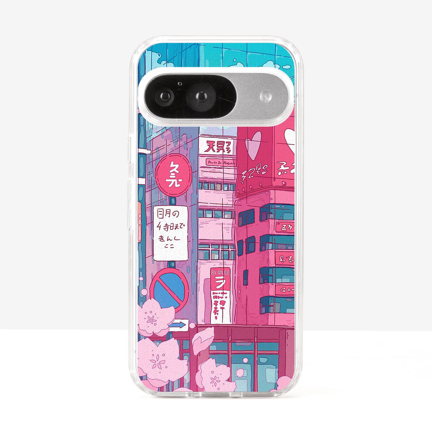 Japanese Landscape Tokyo Modern Buildings Phone Case