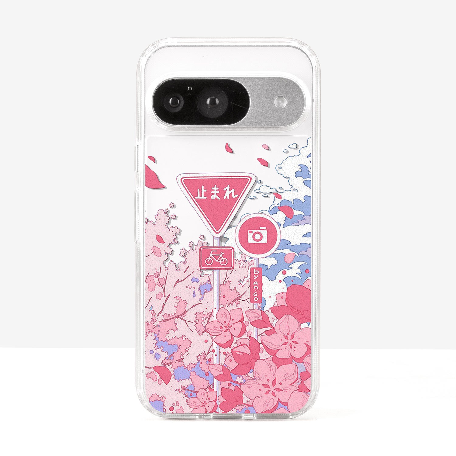 The Cute Japanese Signs Pink Cherry Blossom Phone Case