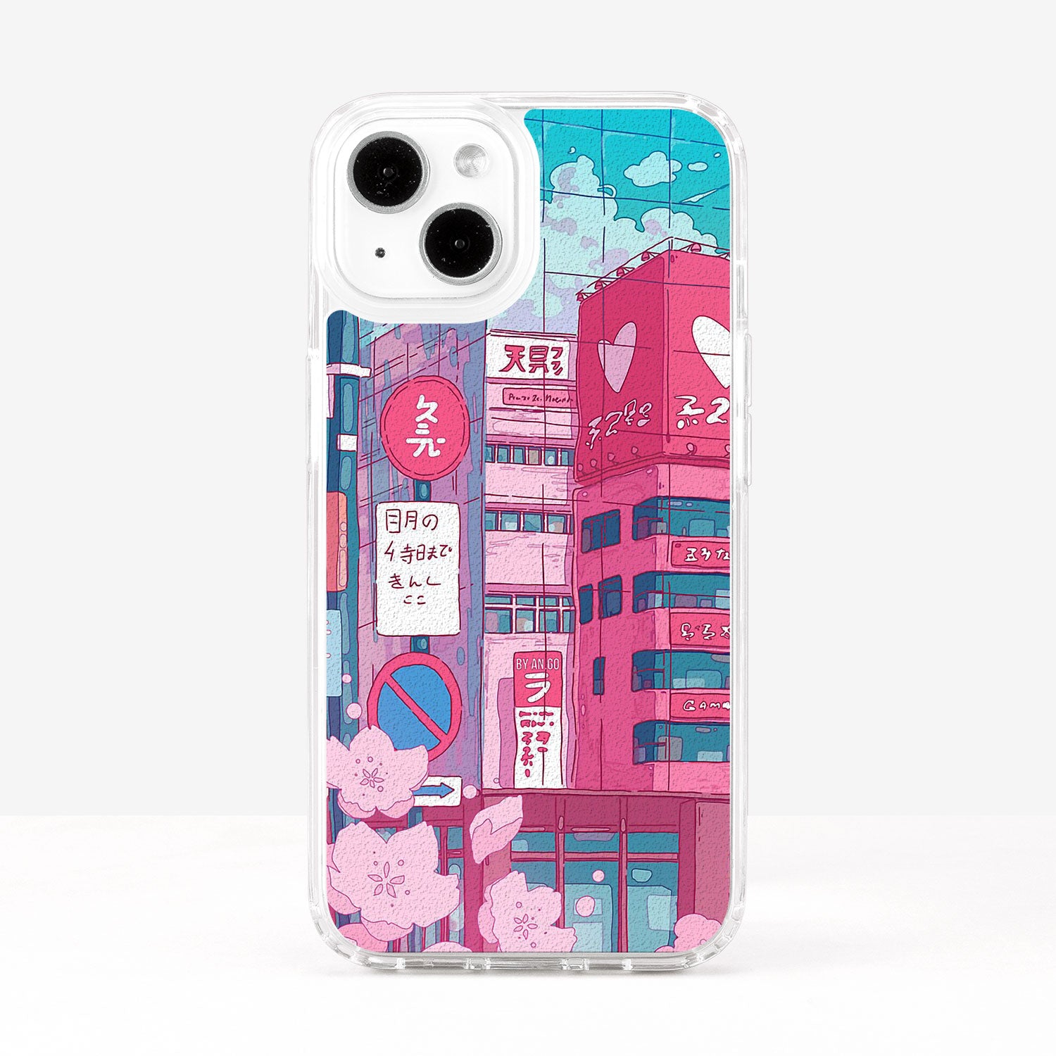 Japanese Landscape Tokyo Modern Buildings Phone Case