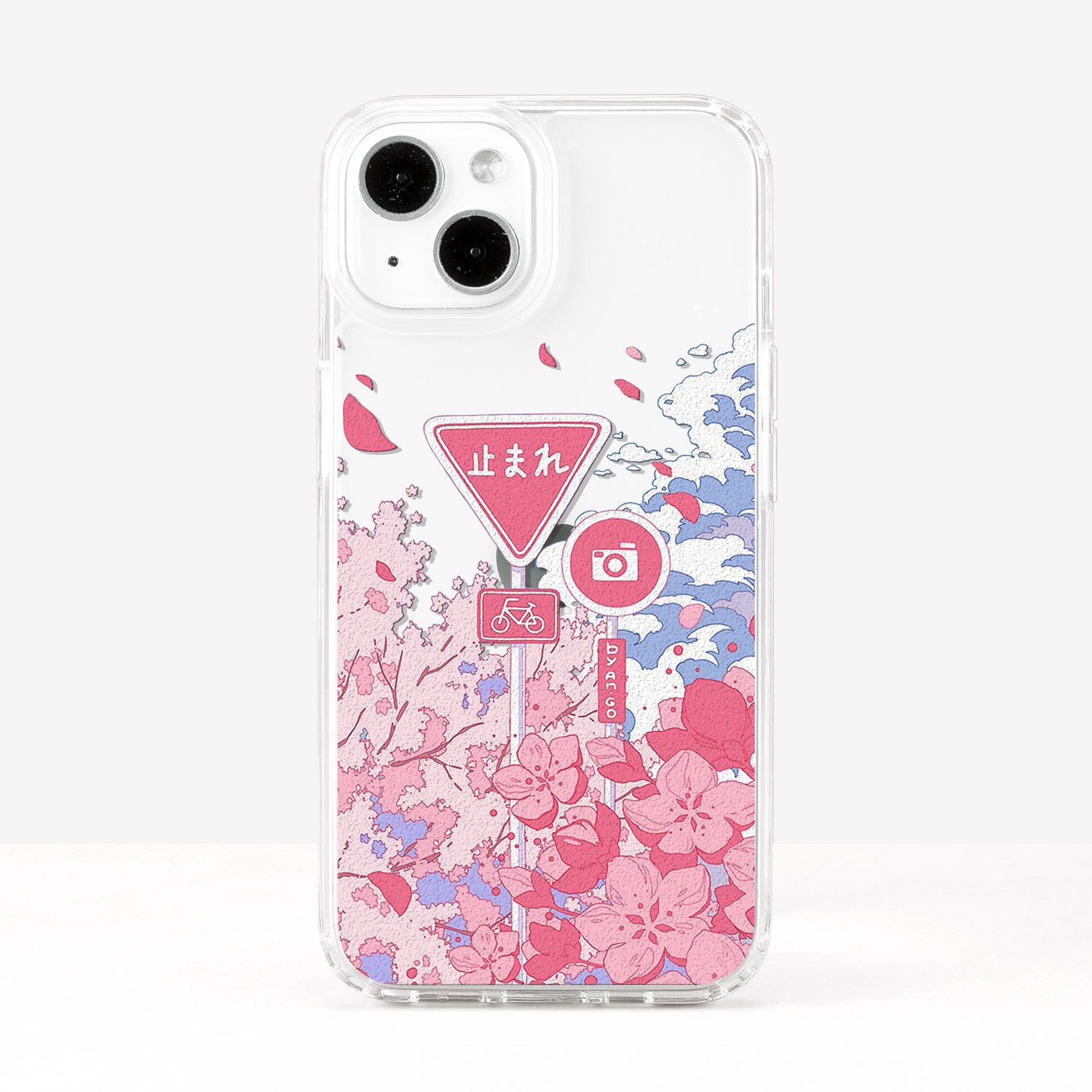 The Cute Japanese Signs Pink Cherry Blossom Phone Case